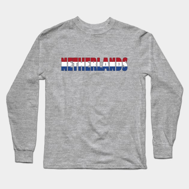 Netherlands Long Sleeve T-Shirt by phneep